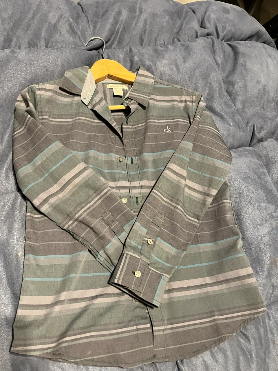 Camisa manga larga Calvin Klein · Talle 12 años / 152 cm