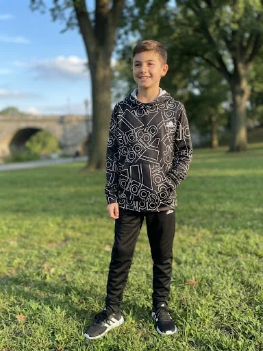Buzo adidas · Talle 14 años / 164 cm