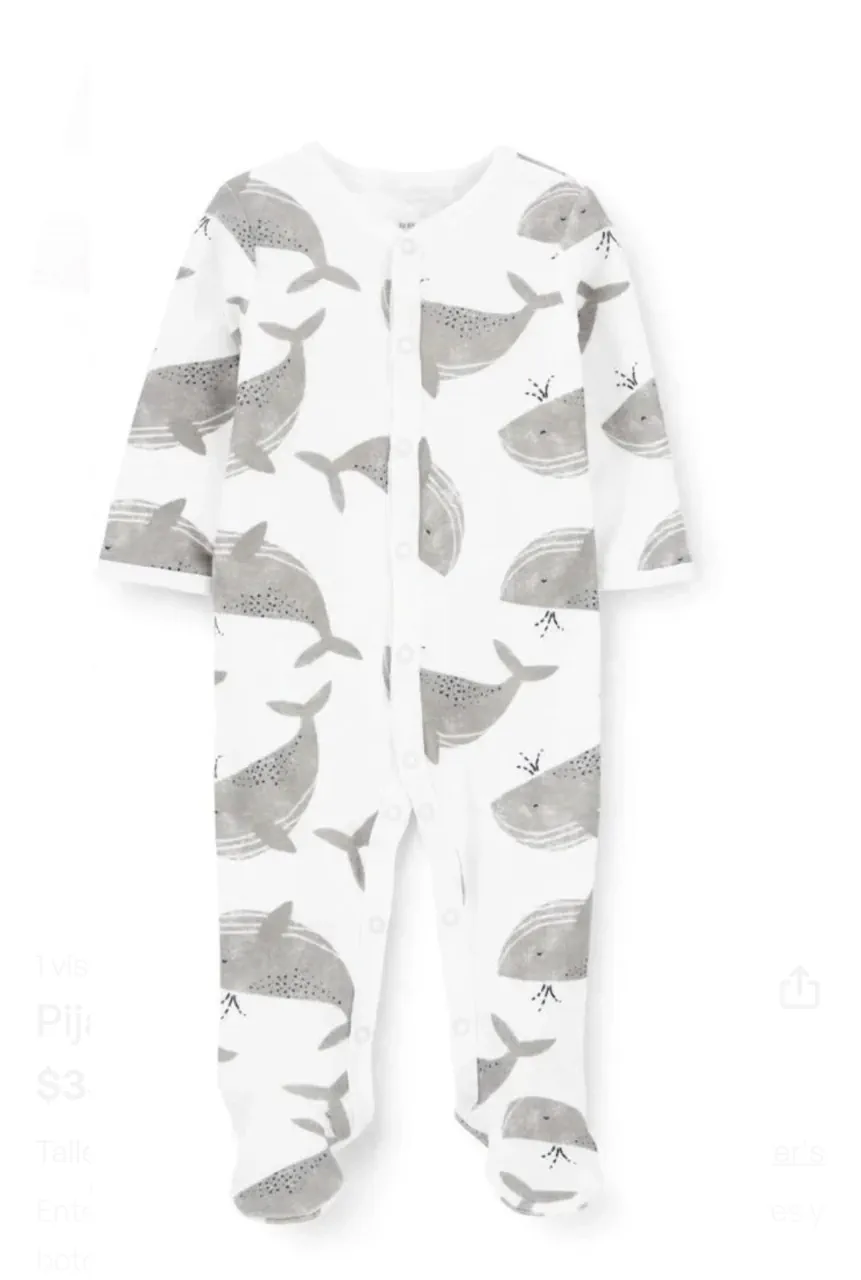 Pijama de una pieza Carter's - imagen 1