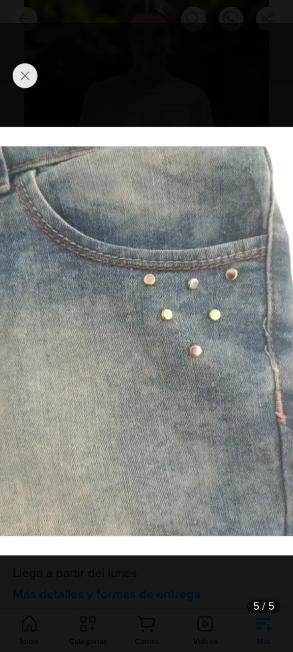 Short Versus jeans - imagen 4