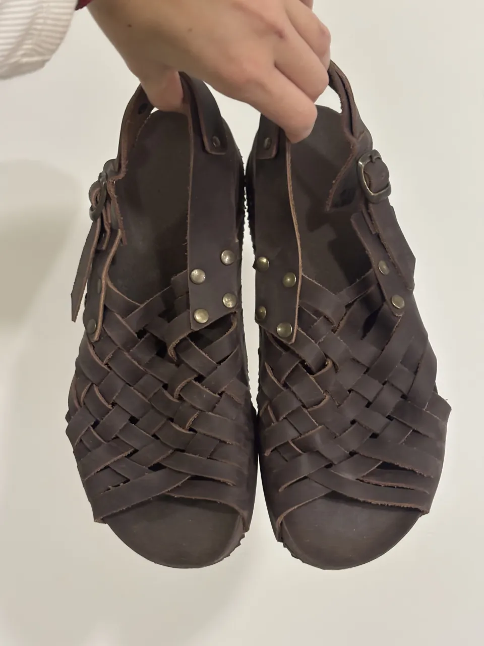 Sandalias Artesanal cuero - imagen 1