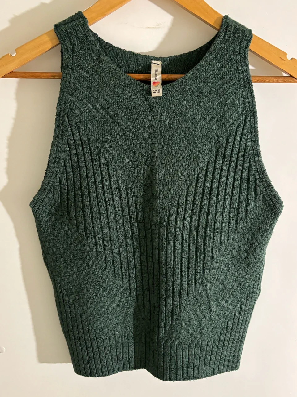 Musculosa Blue steel · Talle M