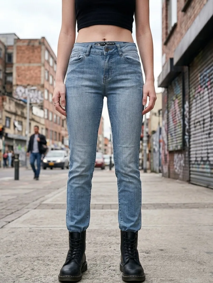 Jean KOSIUKO DENIM · Talle MEX/ARG 38