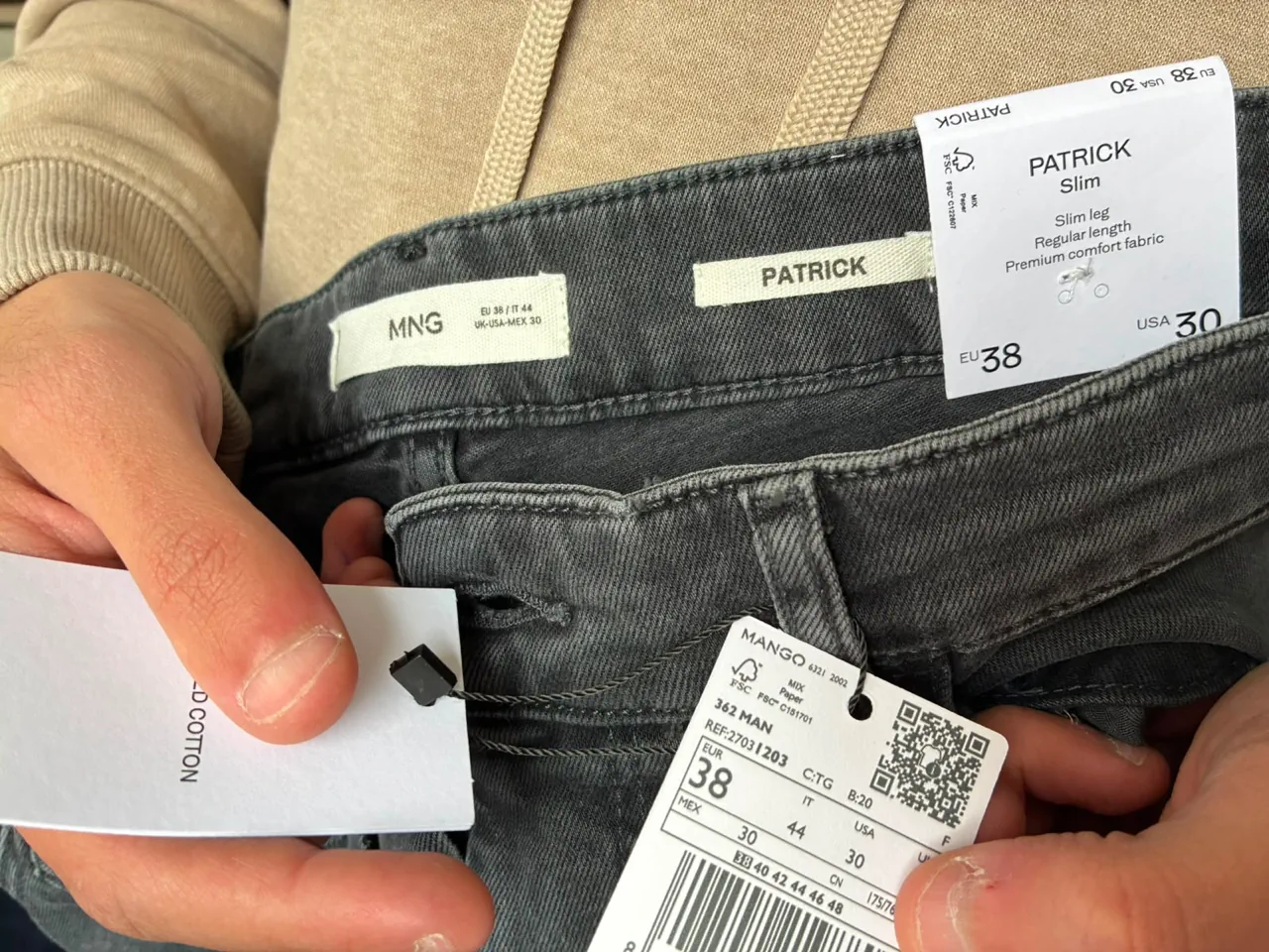 Mango · Talle US 30
