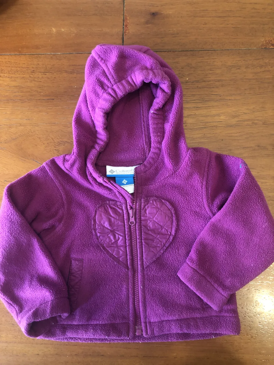 Campera de polar Columbia · Talle 9-12 meses