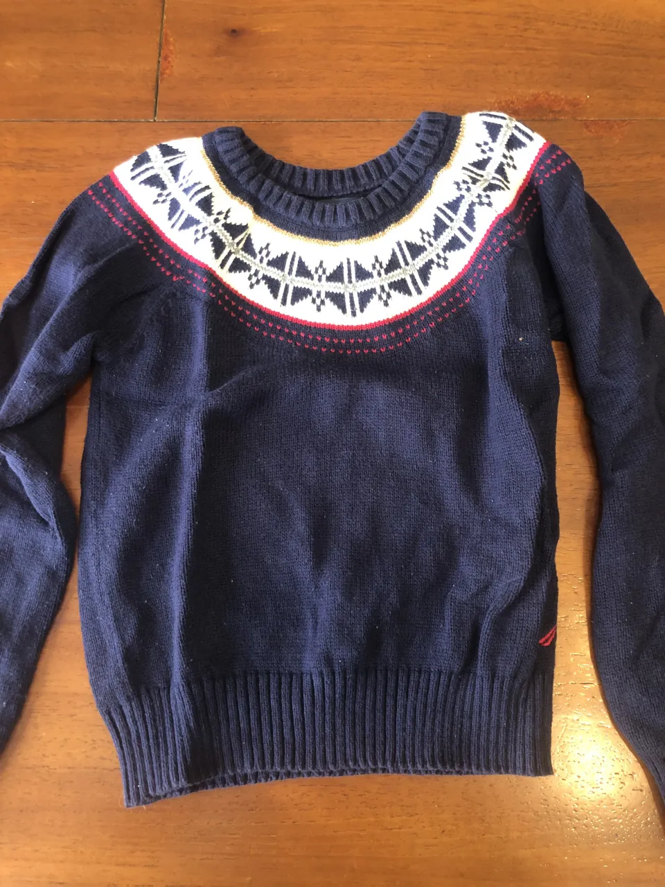 Sweater de cuello redondo Nautica · Talle 4 años / 104 cm