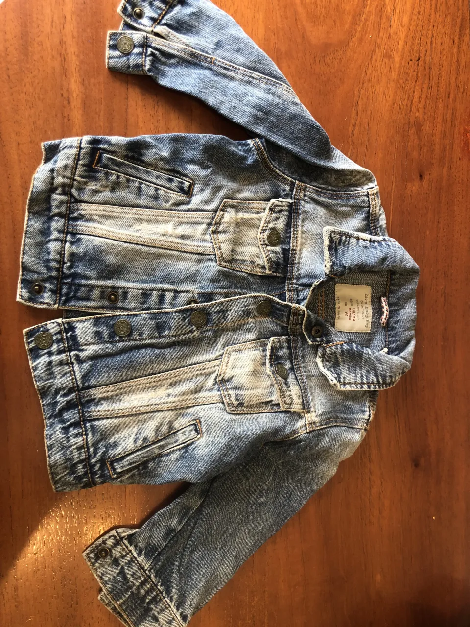 Campera de jean Zara · Talle 18–24 meses / 86 cm