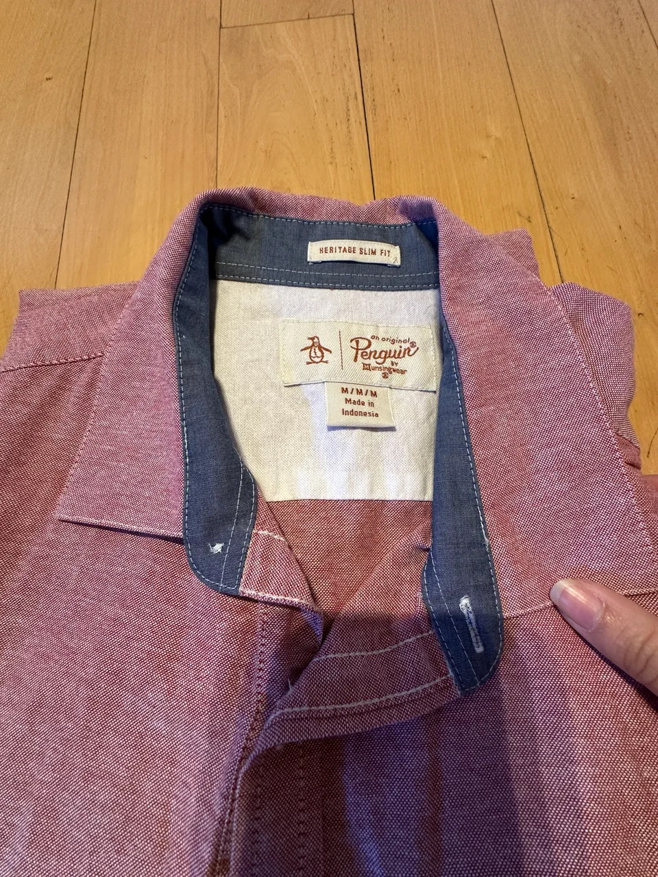 Camisa Original Penguin · Talle M
