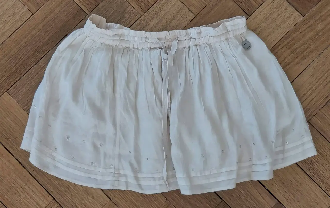 Pollera corta Rapsodia · Talle 8 años / 128 cm