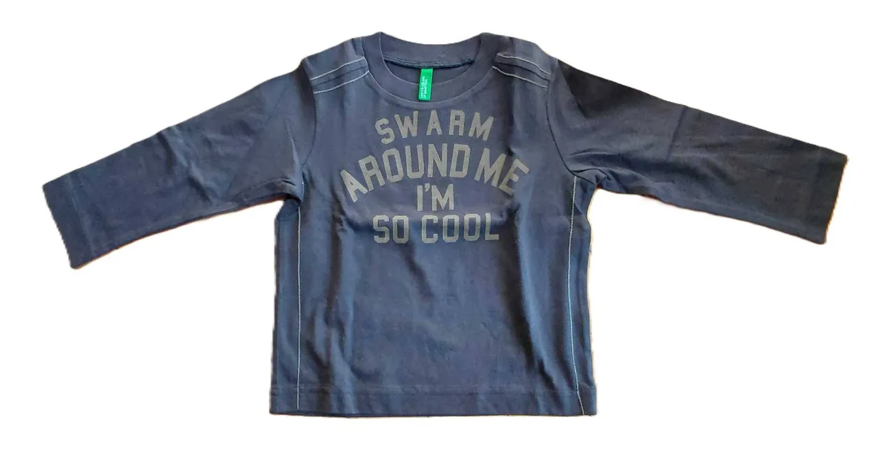 Remera United Colors of Benetton · Talle 12–18 meses / 80 cm