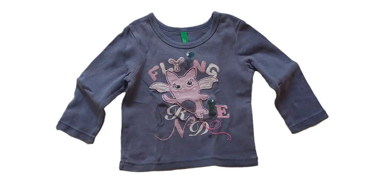 Remera United Colors of Benetton · Talle 9-12 meses