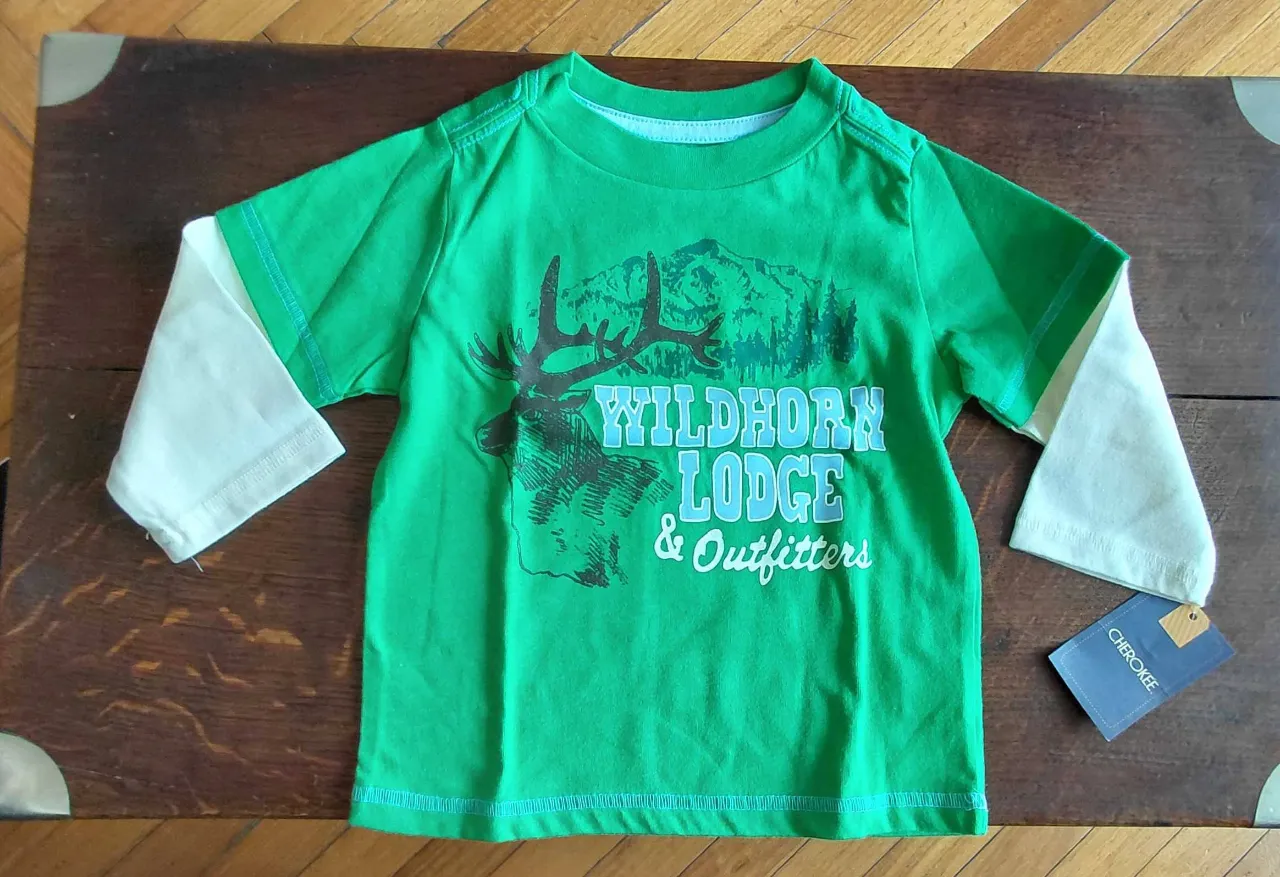 Remera Cherokee · Talle 3-6 meses / 62 cm