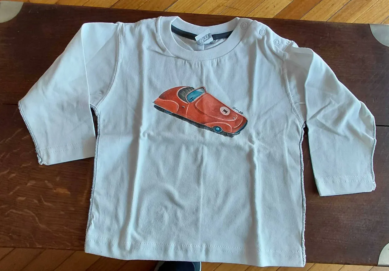 Remera Gimos · Talle 18–24 meses / 86 cm