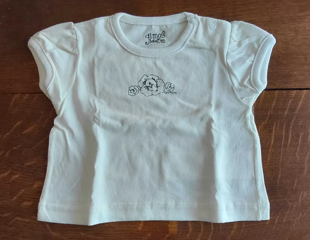 Remera Gimos · Talle 3-6 meses / 62 cm