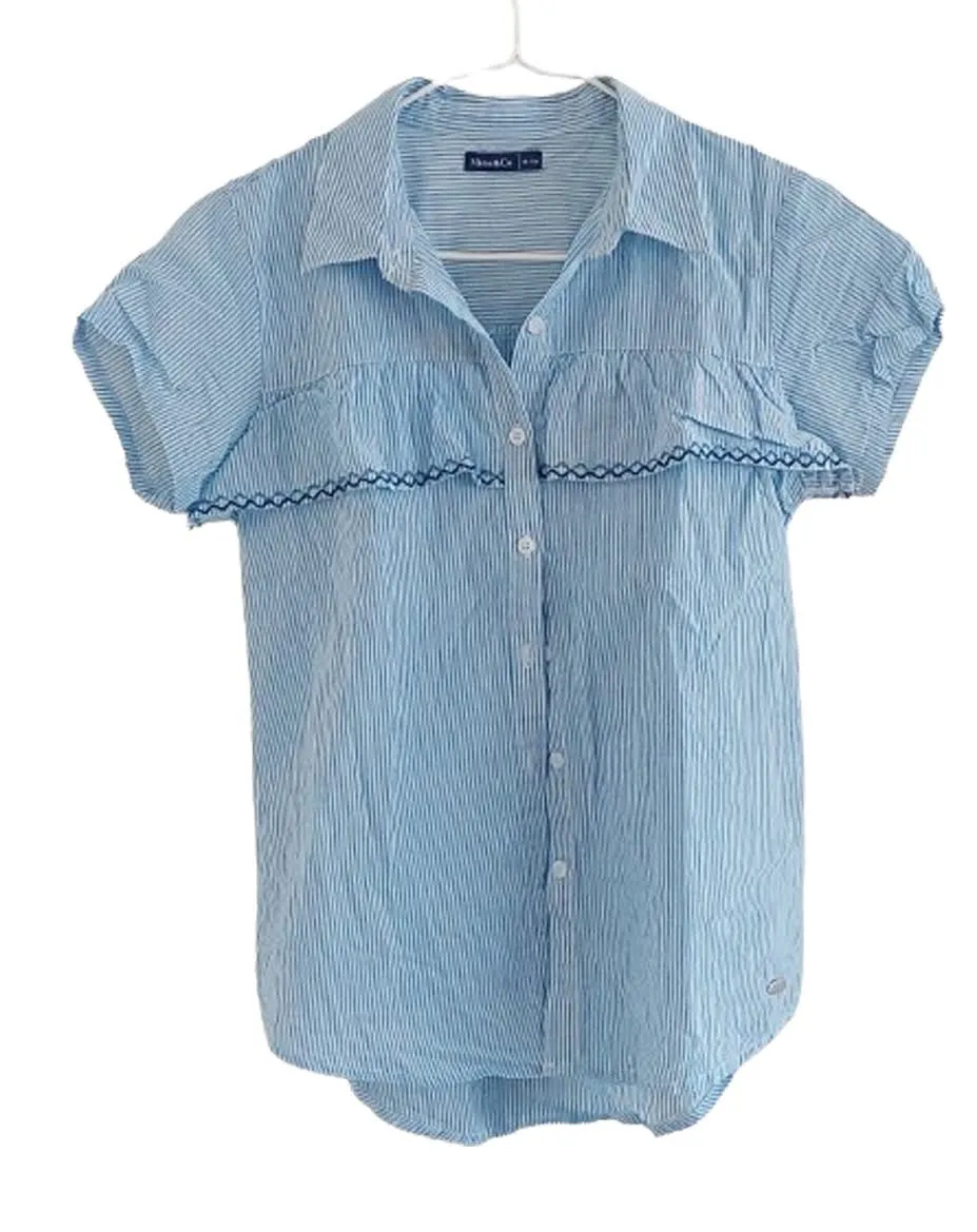 Camisa manga corta Mimo & Co · Talle 14 años / 164 cm