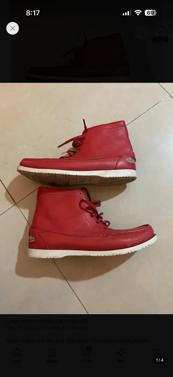 Botas Lacoste - imagen 1