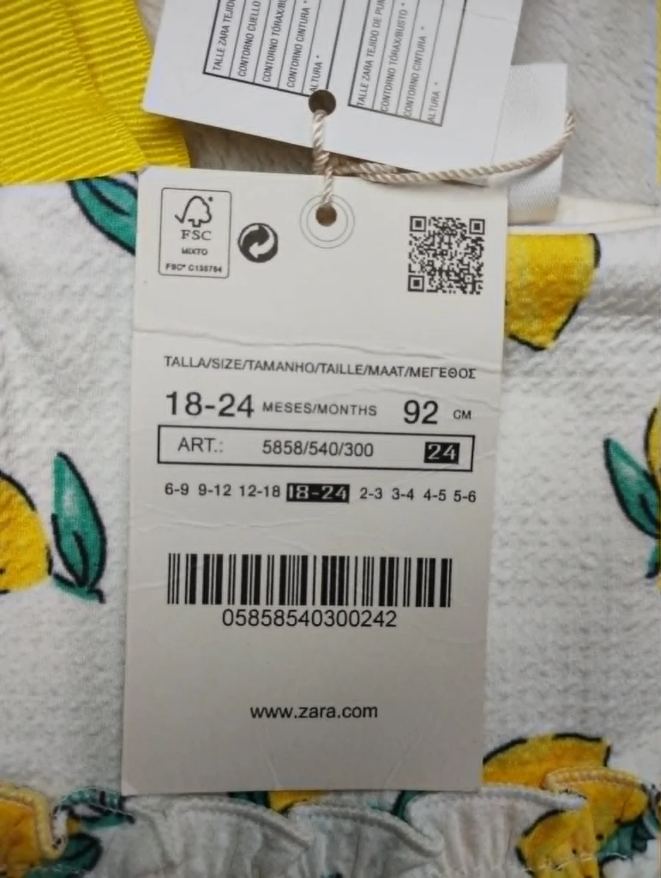 Vestido corto Zara - imagen 3