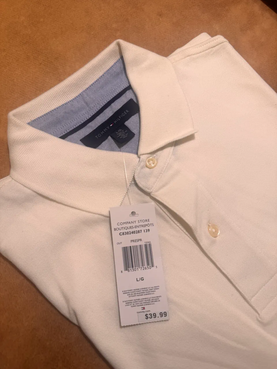 Remera Tommy Hilfiger · Talle L