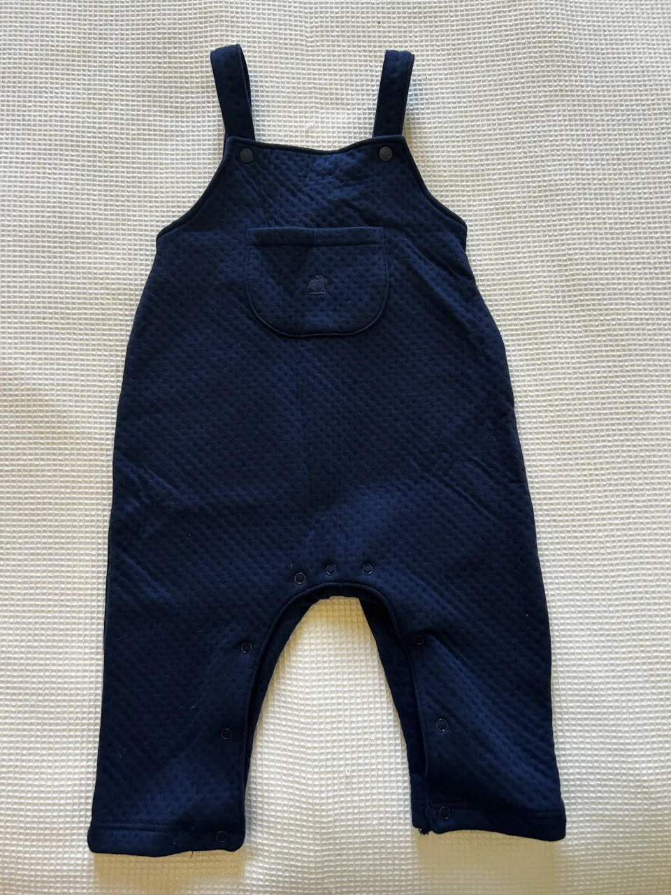 Jardinero largo Baby cottons · Talle 3-6 meses / 62 cm