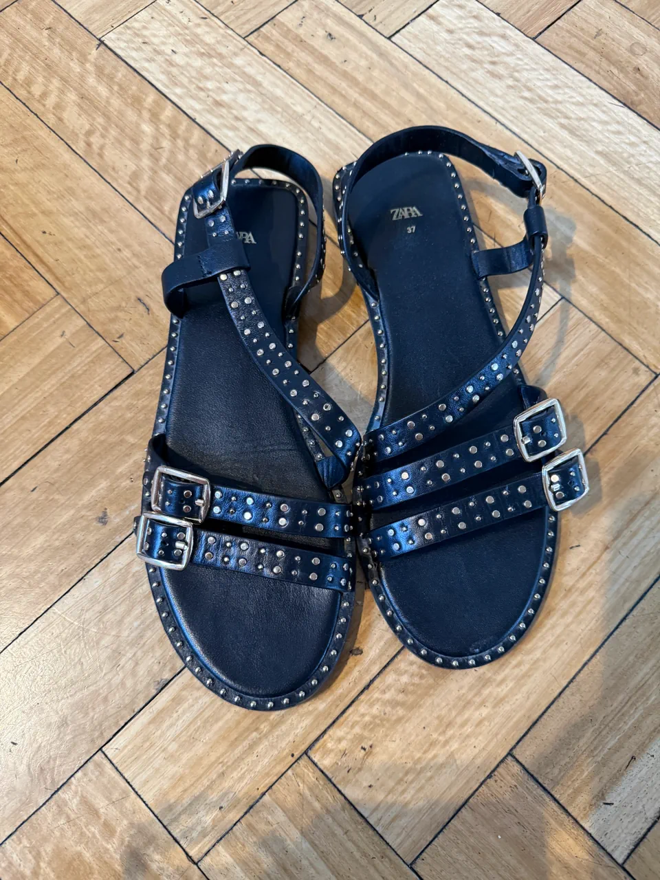 Sandalias Zara · Talle AR 37