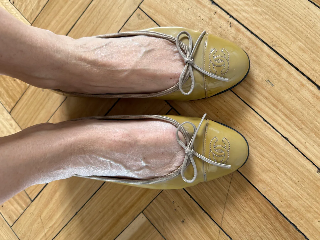 Ballerinas Chanel · Talle AR 37