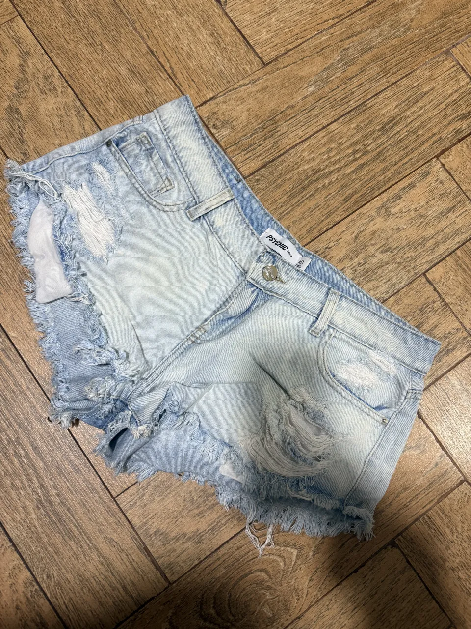 Short PSYCHIC DENIM - imagen 1
