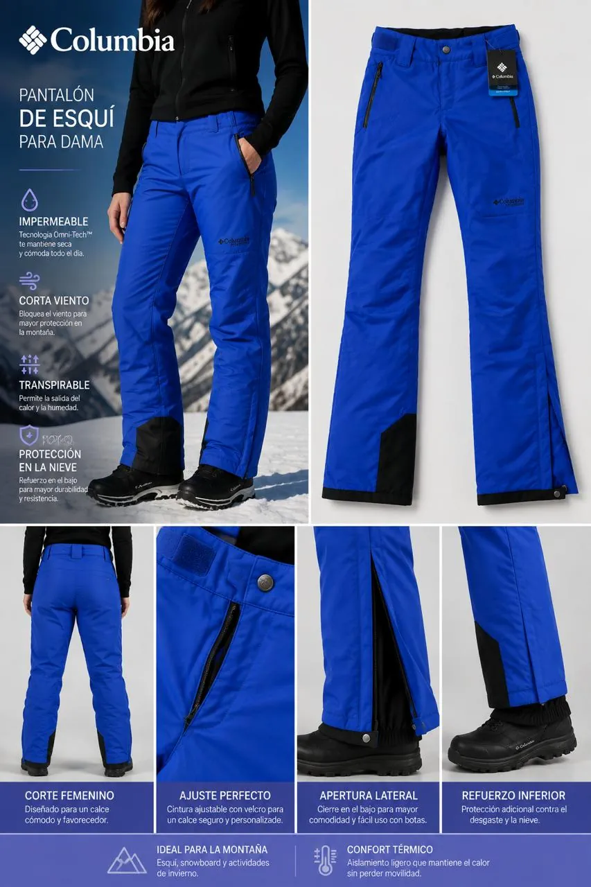 Pantalón Columbia · Talle S