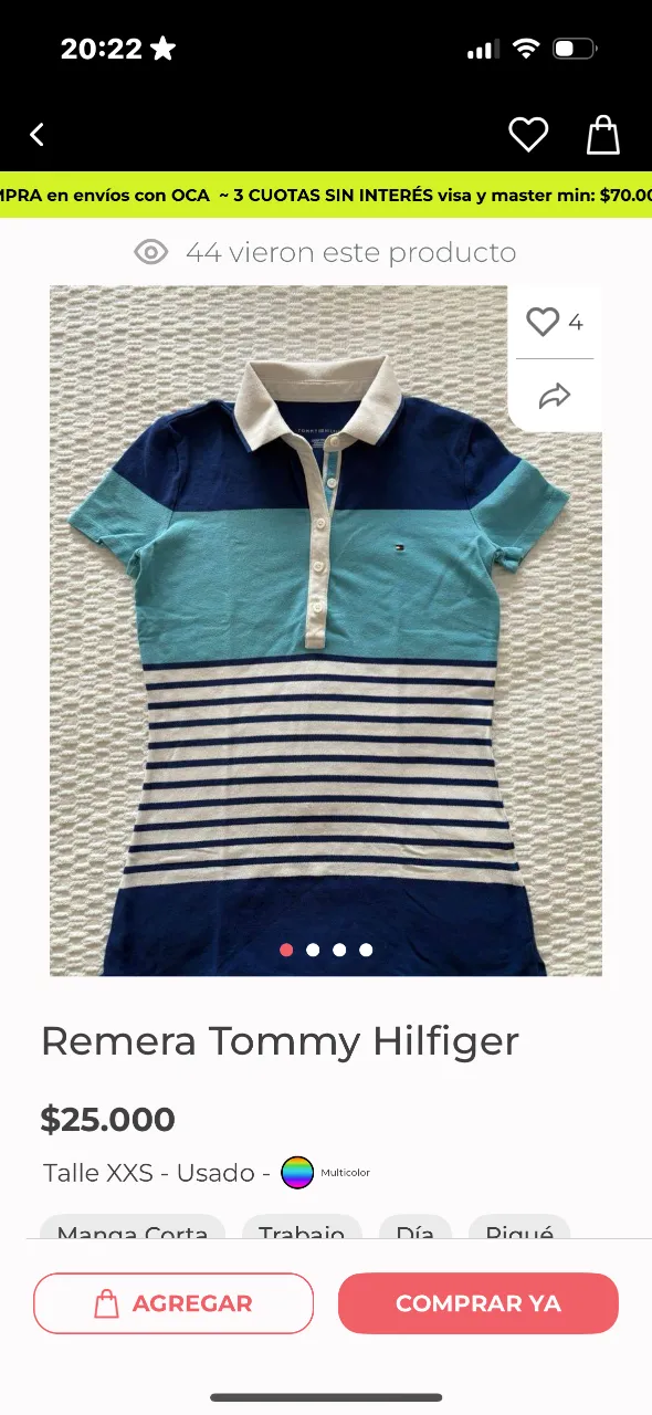 Remera Tommy Hilfiger - imagen 1