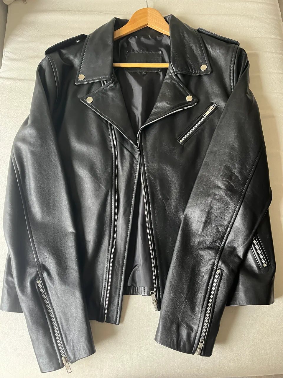 Campera Moto cuero - imagen 1