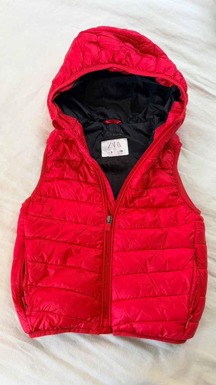 Chaleco Zara · Talle 5 años / 110 cm