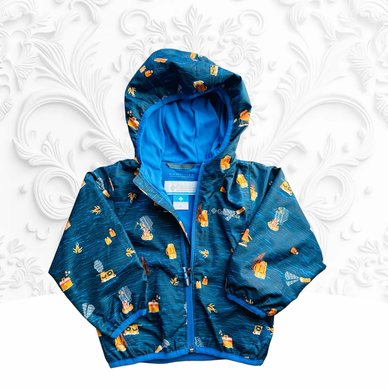Rompeviento Columbia · Talle 18–24 meses / 86 cm