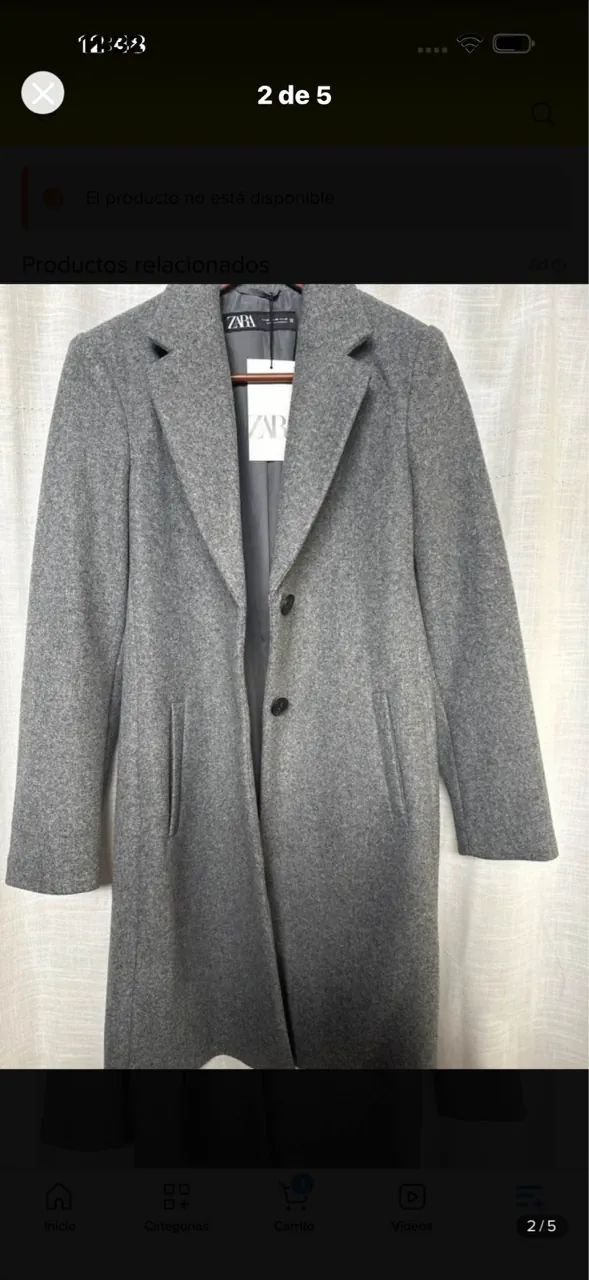 Tapado Zara - imagen 2
