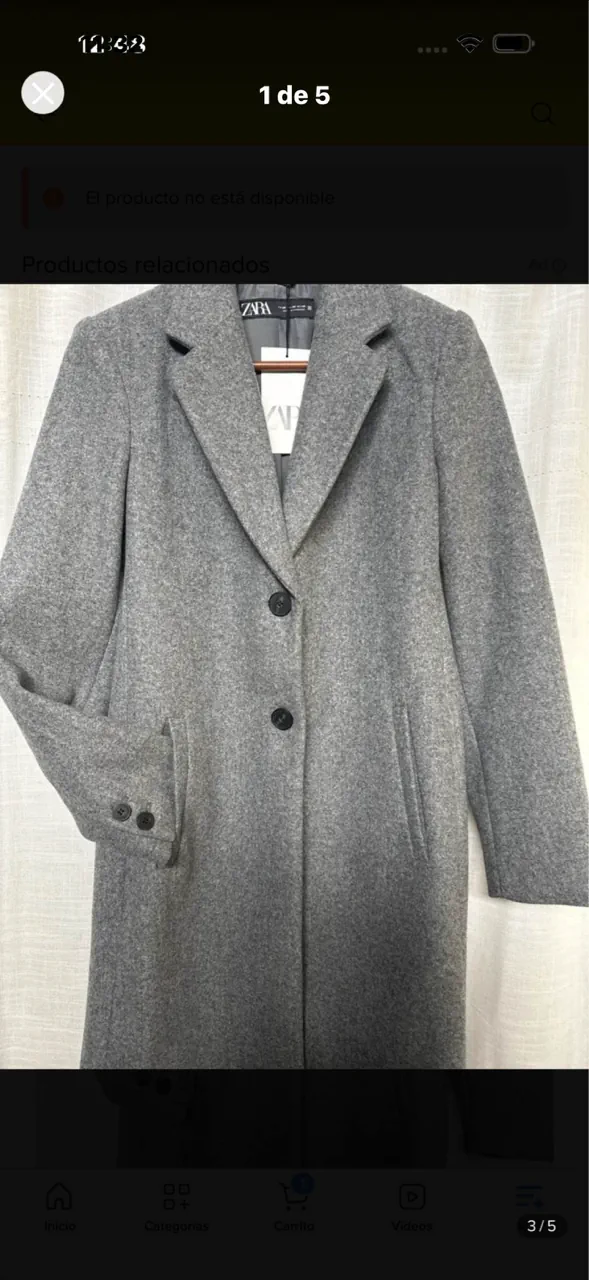 Tapado Zara - imagen 5