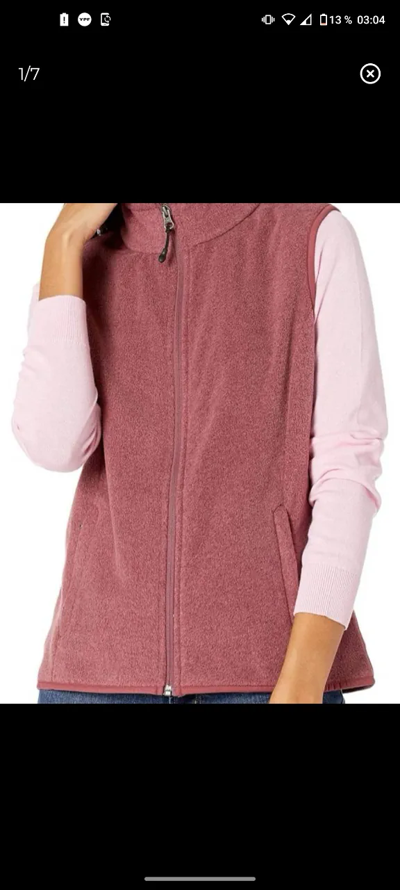 Chaleco Amazon Essentials · Talle M