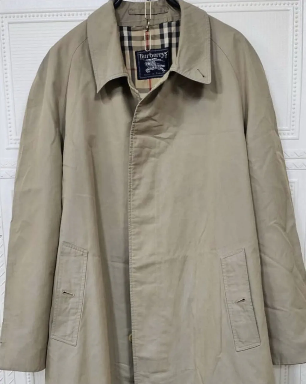 Tapado Burberry · Talle XXXL