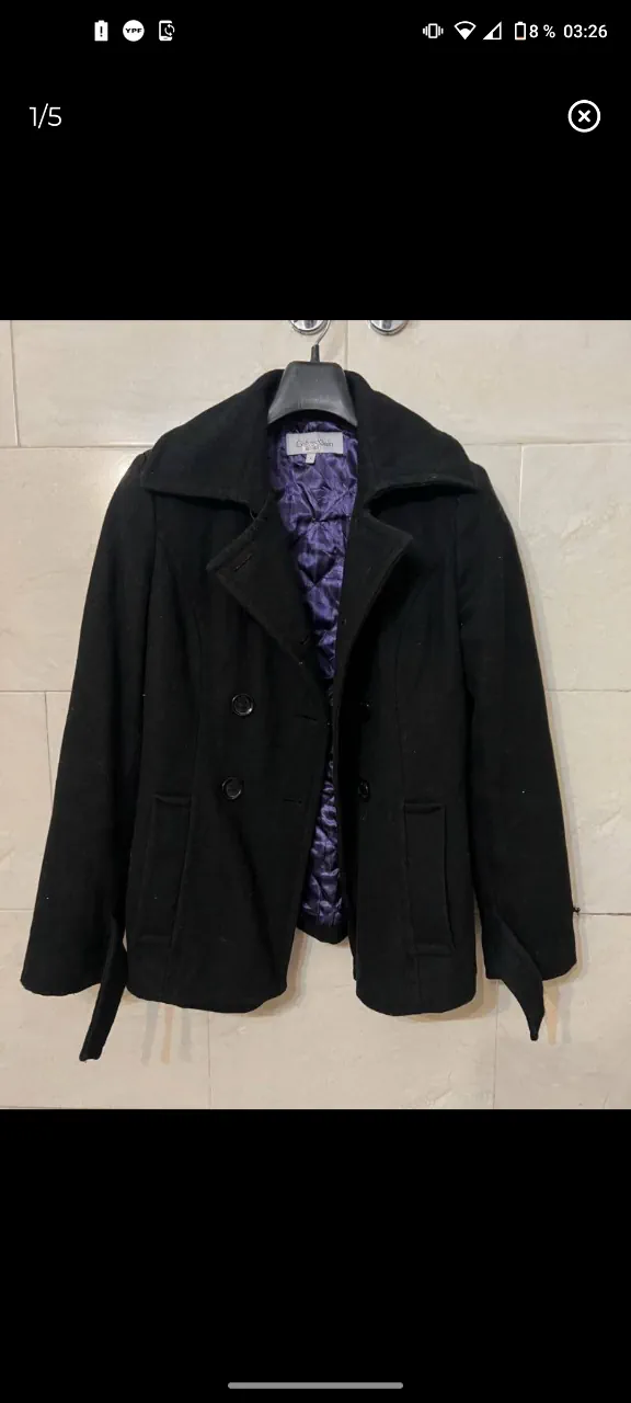 Tapado Calvin Klein · Talle M