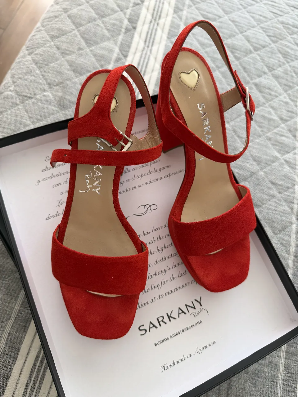 Sandalias Sarkany · Talle AR 38