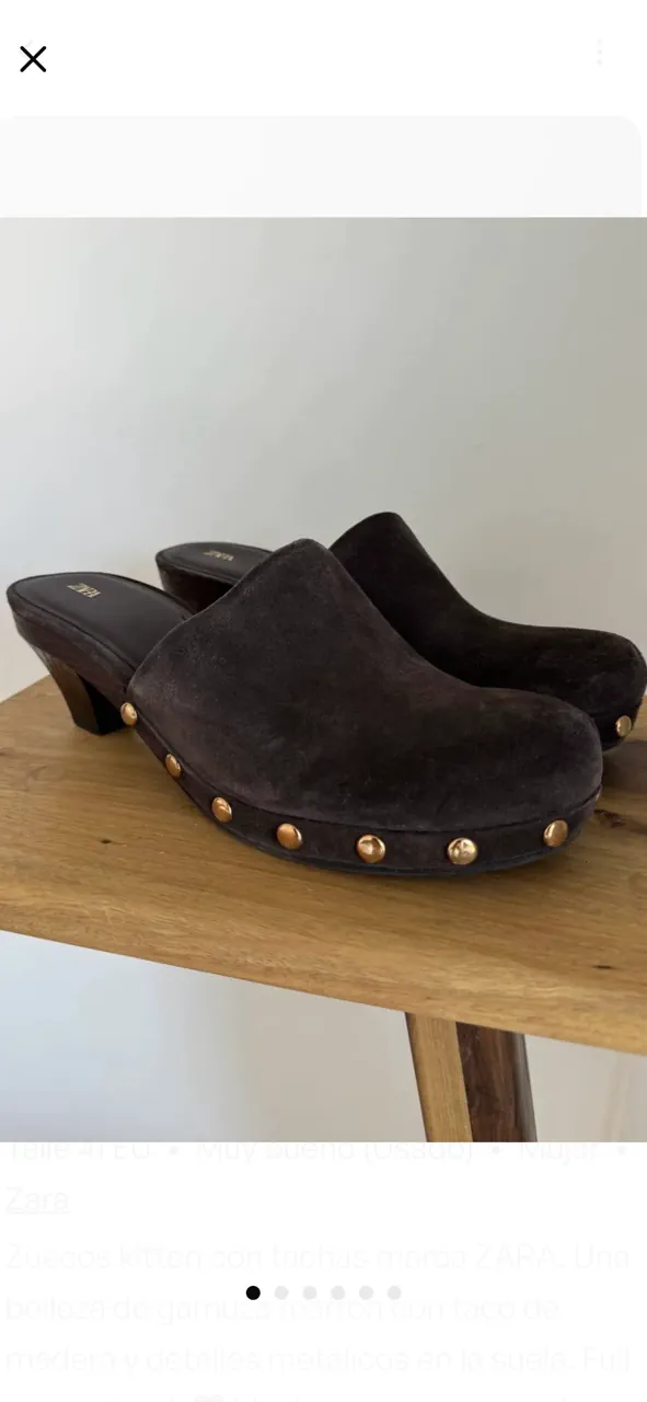 Zuecos Zara - imagen 1