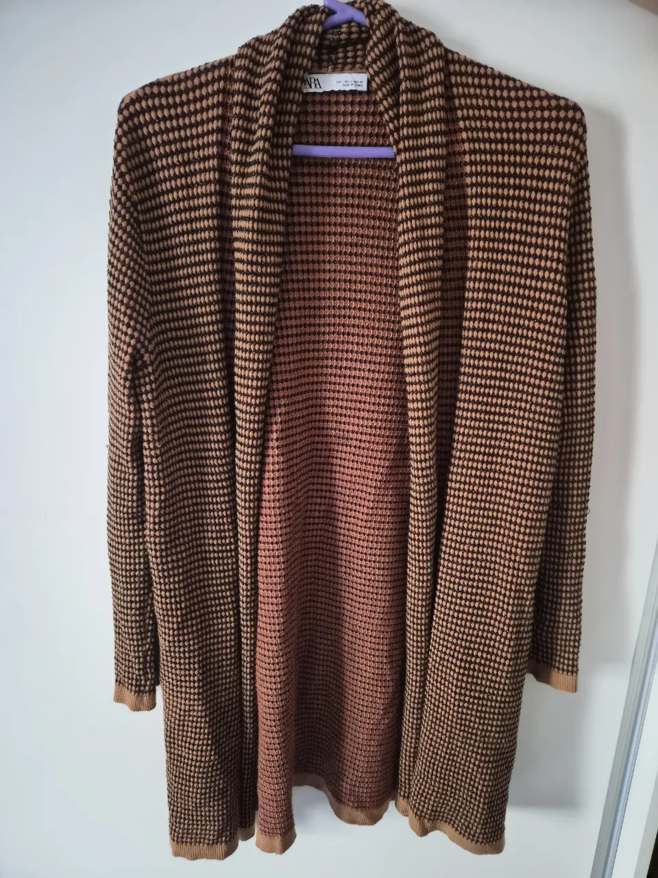 Cardigan Zara · Talle L