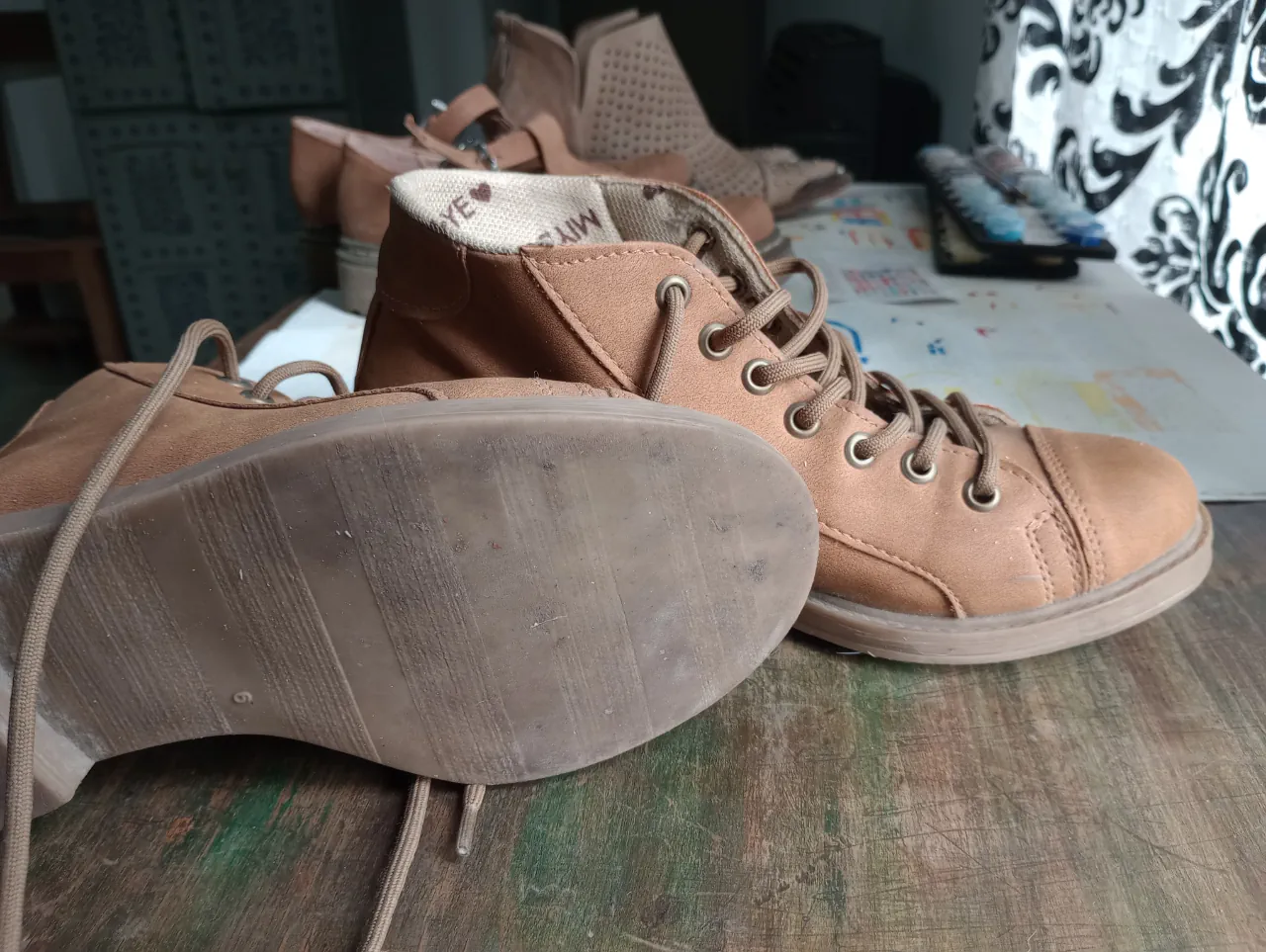Botas Miye · Talle AR 36