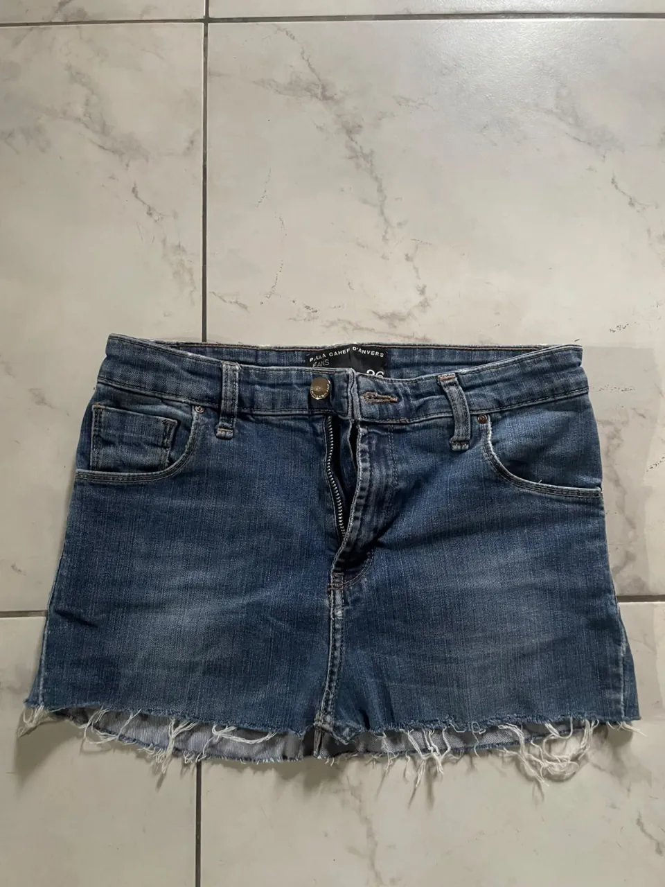 Short de jean Paula Cahen D'Anvers - imagen 1