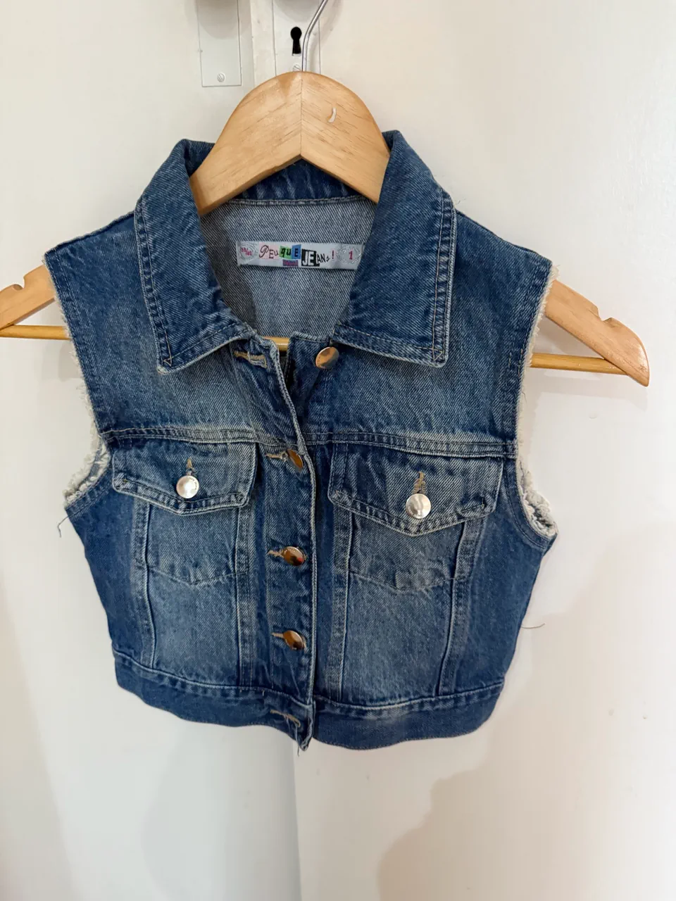 Chaleco Peuque jeans - imagen 1