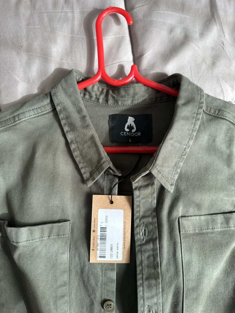 Camisa Cenidor · Talle L