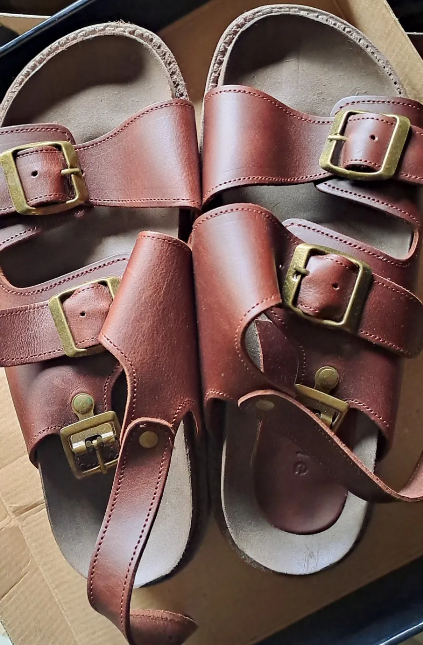 Sandalias Cuero argentino - imagen 1