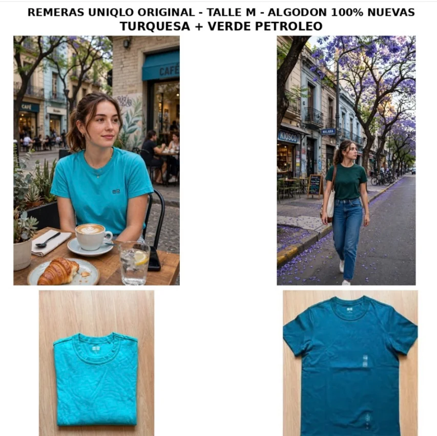 Remera Uniqlo · Talle M