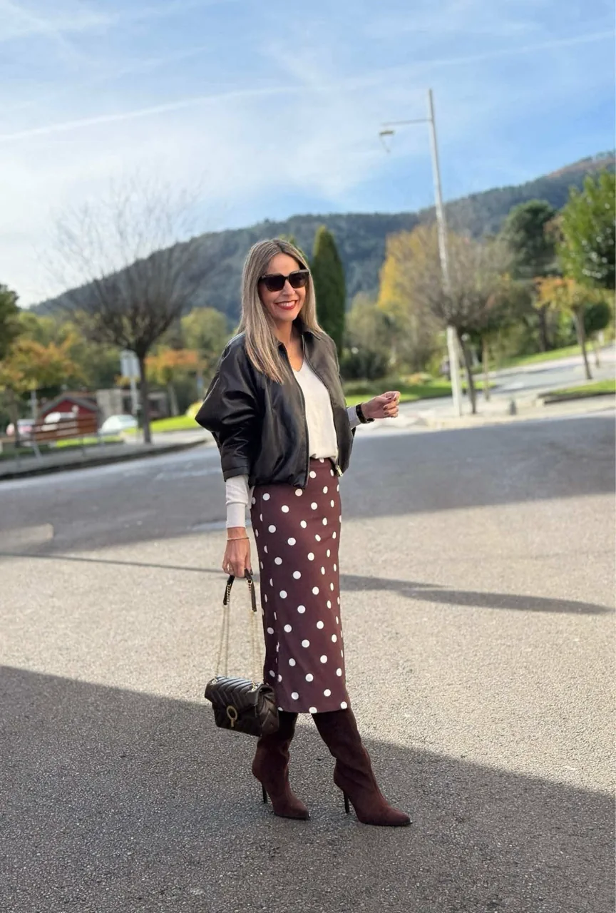 Pollera Bershka · Talle M