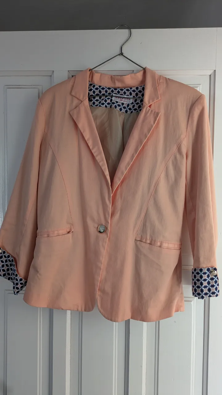 Blazer Feria vintage · Talle L