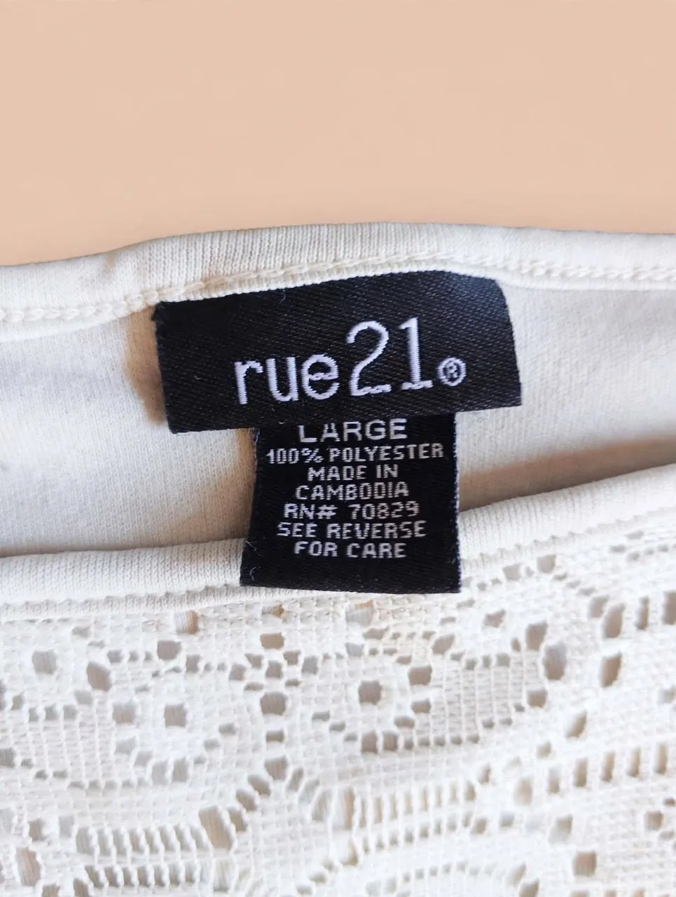 Vestido rue 21 · Talle S