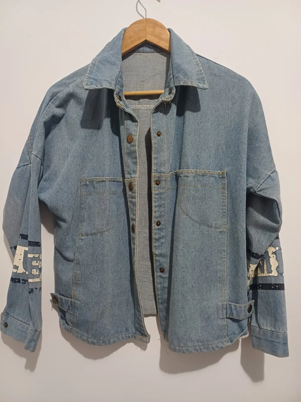 Campera de jean Sin marca · Talle 9 años / 134 cm