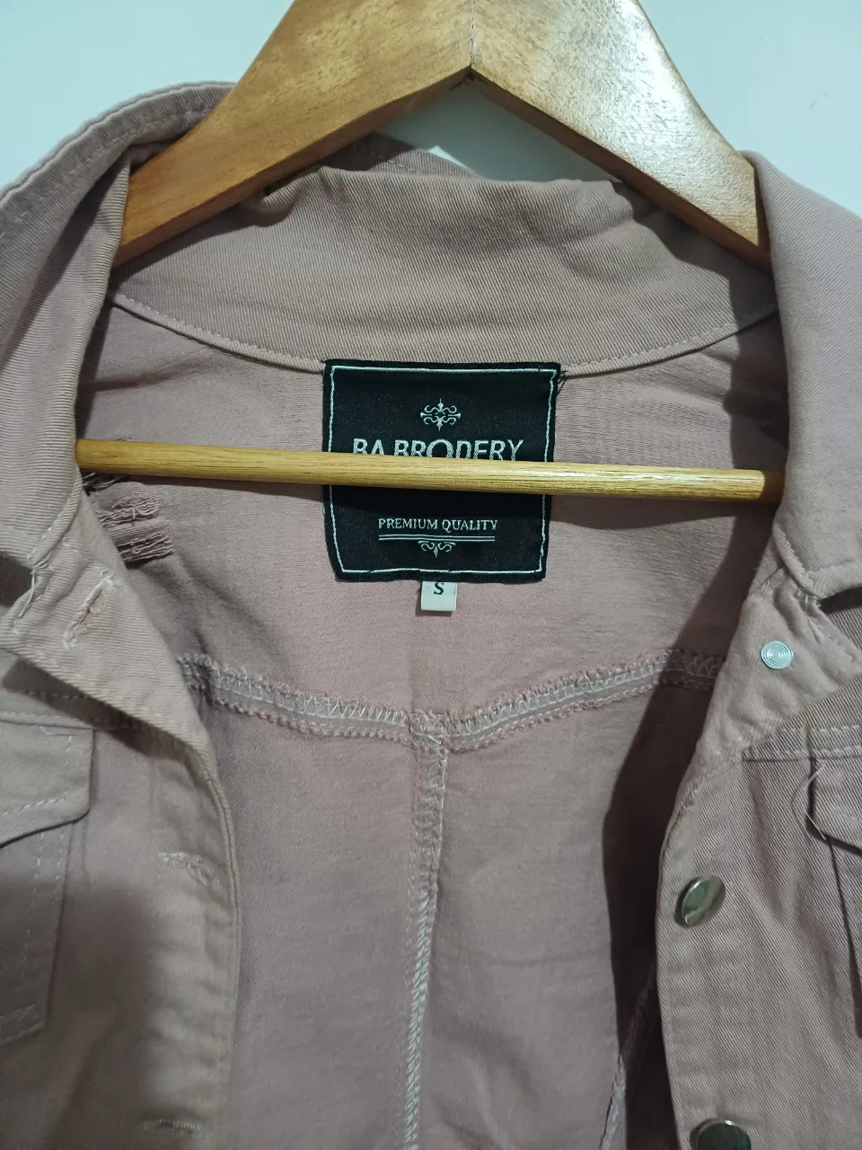 Campera Ba brodery · Talle S